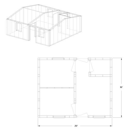 Extrutech FORM Cabin Wall Panel Layout
