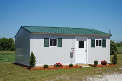 Extrutech FORM Panel Cabin - Front View