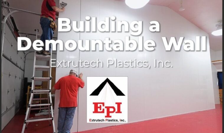 Extrutech P224 Demountable Wall Installation Video