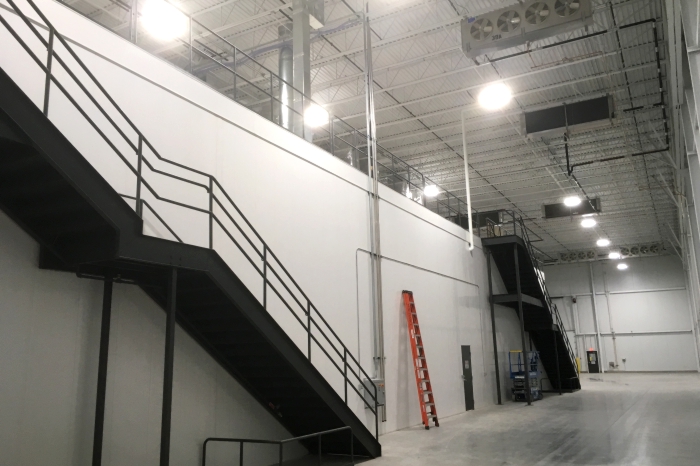 Food Process Room using Extrutech Concrete FORM Wall Panels