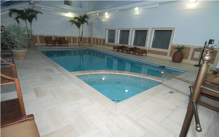 Indoor Swimming Pool using Extrutech Panels on the Ceiling