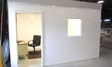 Exterior In-Plant Office - 12' x 12' x 8' Office