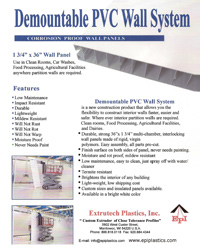 Extrutech Demountable Wall System (Brochure)