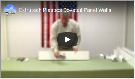 Extrutech Plastics Dovetail Panel Walls