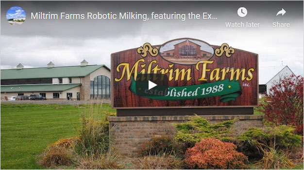 Miltrim Farms Robotic Milking, featuring the Extrutech Wall FORM System