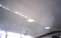 ZMP Panels on interior Milking Parlor Ceiling